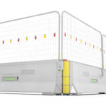 Proguard cb 803 skyddsbarriar och-gc-räcke monterat med CB tving från Containertjänst