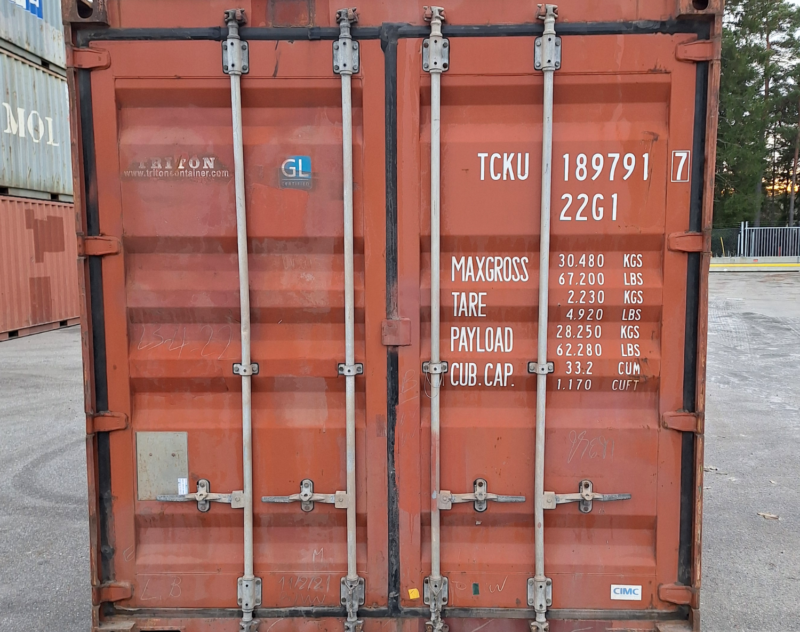 Begagnad container 20 fot - Containertjänst