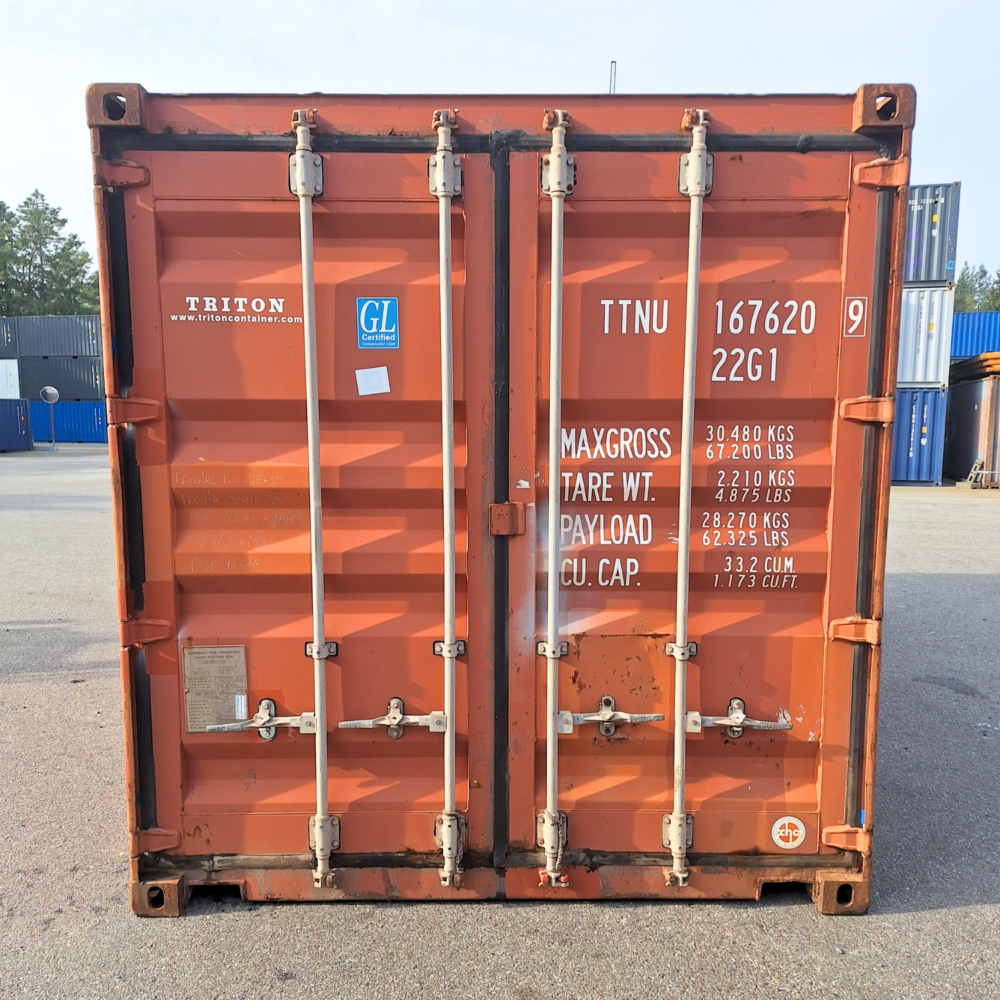 Begagnad container 20 fot - Containertjänst