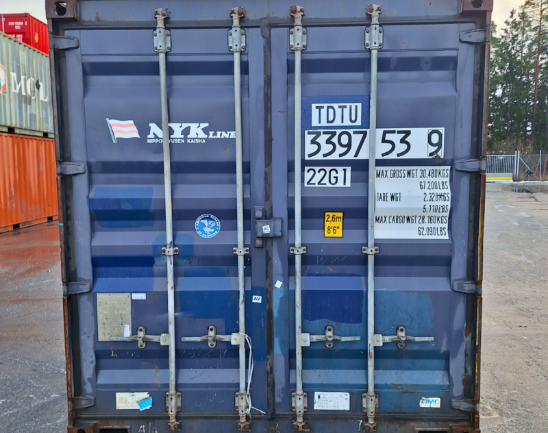 Begagnad container 20 fot - Containertjänst