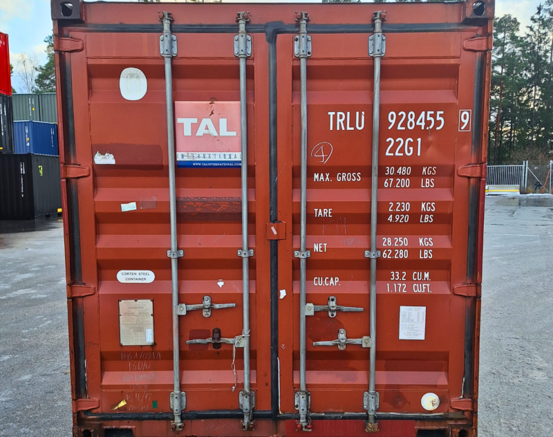 Begagnad container 20 fot - Containertjänst