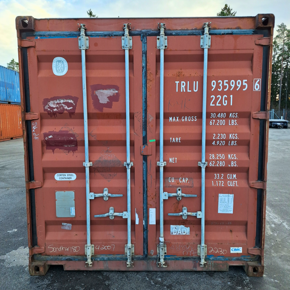 Begagnad container 20 fot - Containertjänst