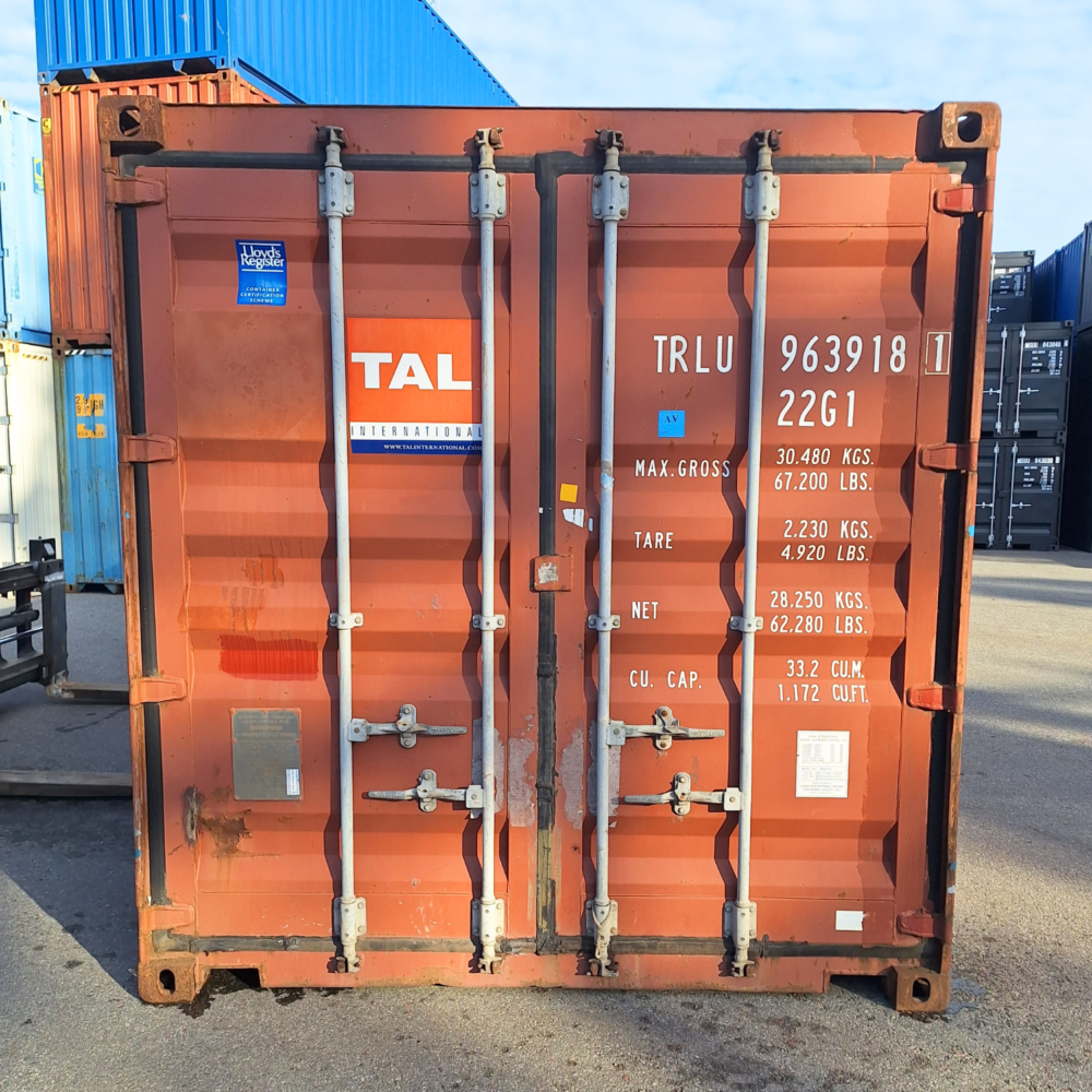 Begagnad container 20 fot - Containertjänst