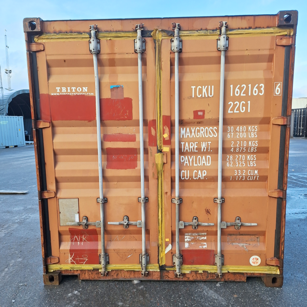 Begagnad container 20 fot - Containertjänst