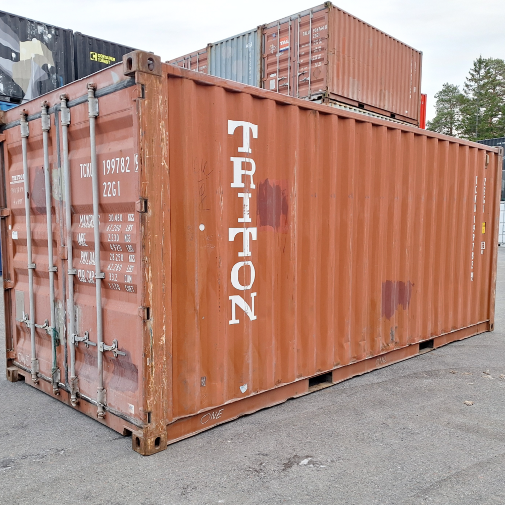 Begagnad container 20 fot - Containertjänst