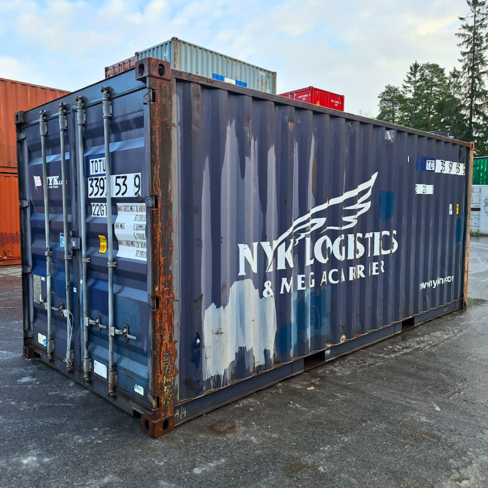 Begagnad container 20 fot - Containertjänst