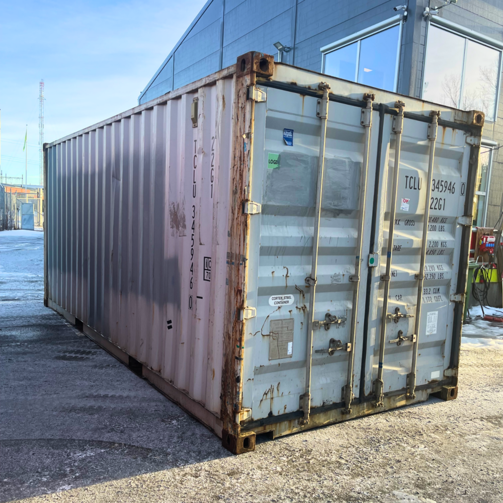 Begagnad container 20 fot - Containertjänst