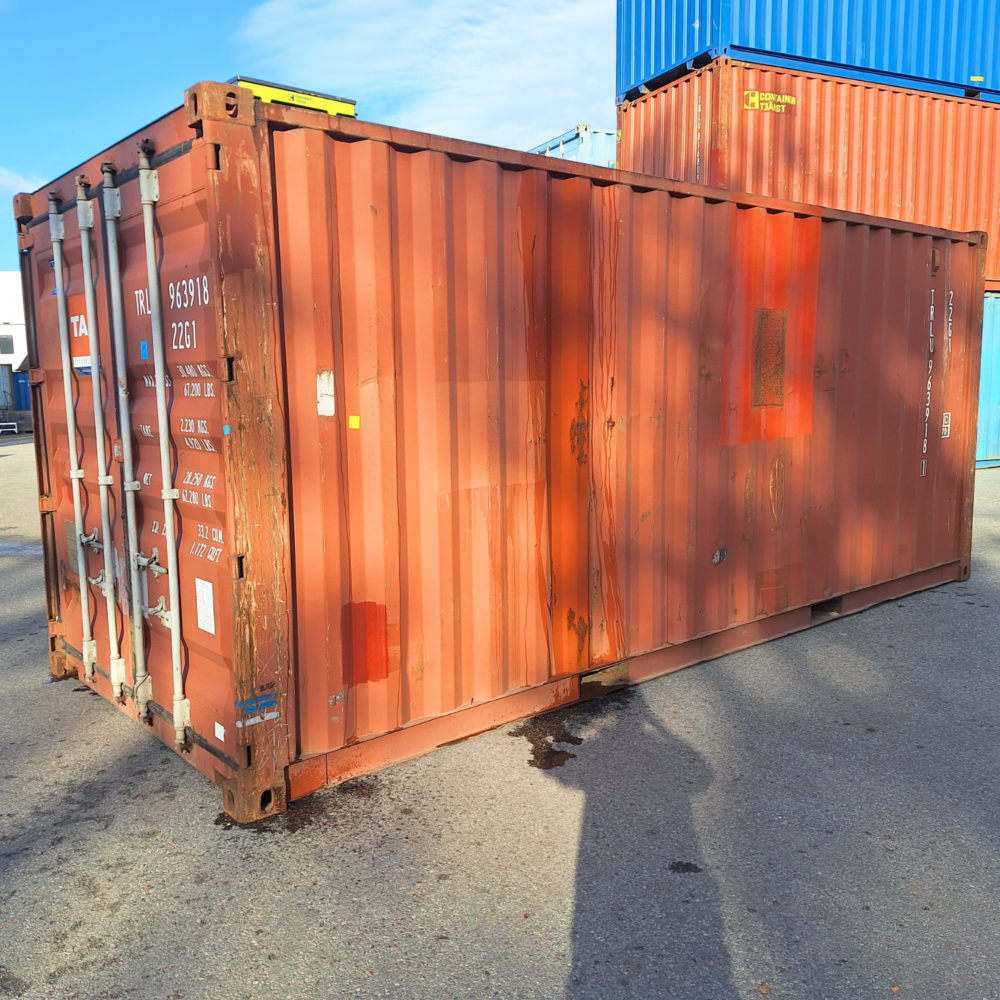 Begagnad container 20 fot - Containertjänst