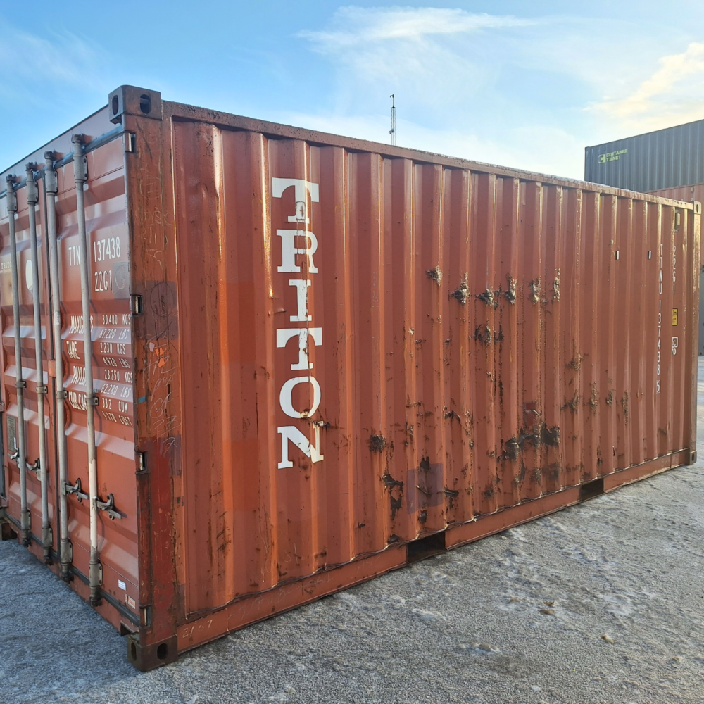 Begagnad container 20 fot - Containertjänst