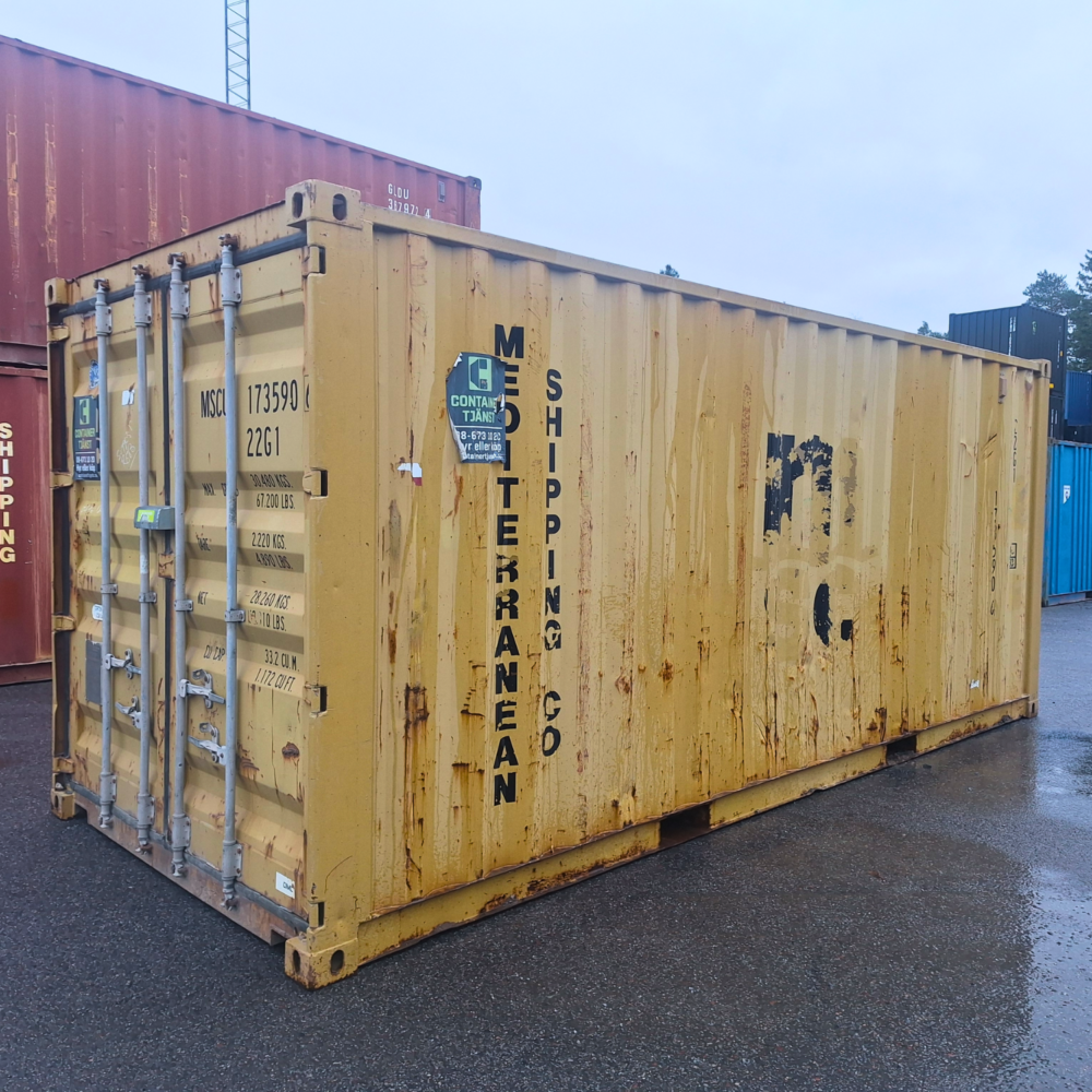 Begagnad container 20 fot - Containertjänst